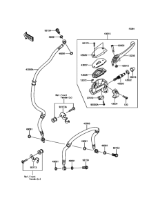 EX650 Главный тормозной цилиндр