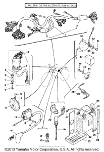 XT500F Электрика