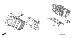 VT125 Цилиндр
