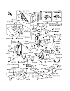 KLX250 Радиатор