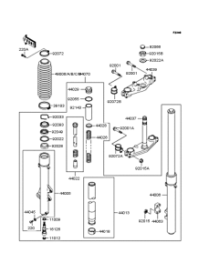  Передняя вилка