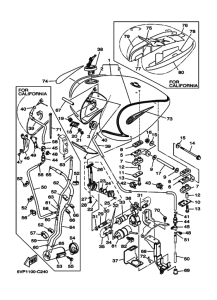 XV1700AT XV17ATS Tank fuel