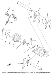 IT175F Переключение скоростей