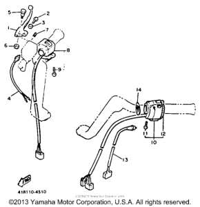 XVZ12L Рулевые переключатели