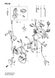 SV1000 Жгут проводов