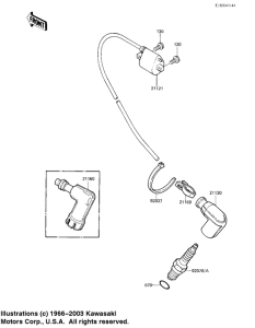  Катушка зажигания