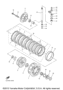 FZS1000RC Сцепление