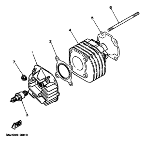 YA50R Головка цилиндров