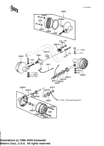 KZ1100 Поворотники