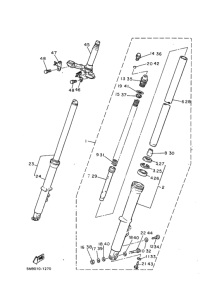 XJ400D ﾌﾛﾝﾄﾌｵ-ｸ