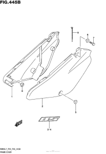 RM85 Frame Cover (Rm85L7 P28)