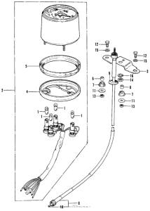 SL100 Speedometer k3