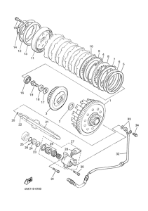 XVZ1300A Сцепление