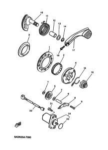 YN50R Стартер