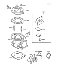  Цилиндр и головка цилиндров