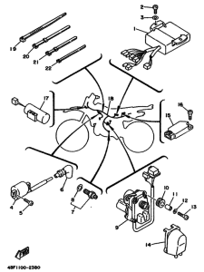 WR200R Equipo electrico