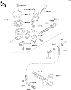  Главный тормозной цилиндр