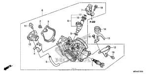  Корпус Дросселя