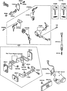 VN1500 Ignition switch(1 / 2)