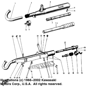  Muffler comp