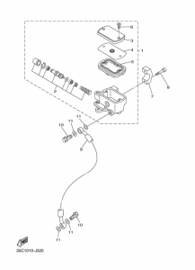 XVS400 ﾌﾛﾝﾄﾏｽﾀｼﾘﾝﾀﾞ