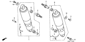 GL1500CD Rear cushion