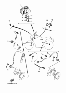 XSR700 Электрика 3
