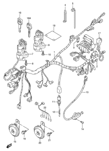 GSF600 Жгут проводов