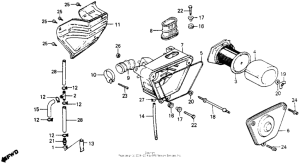 XR200 Воздушный фильтр