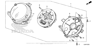 NCH50 Спидометр