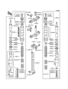  Передняя вилка