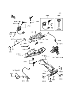 EX650 Замок зажикания
