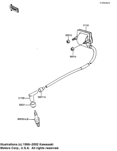 KL250 Катушка зажигания