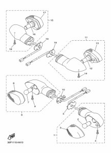 XJ6F FZ6RZ Проблесковый световой сигнал