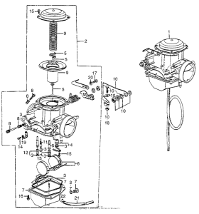 CL350 Карбюратор