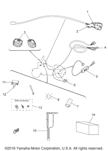 XVS1300BG Audio Equipment