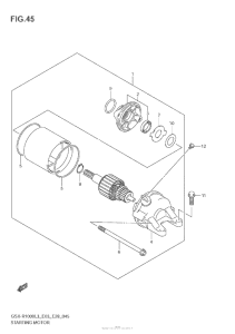 GSX-R1000Z Стартер