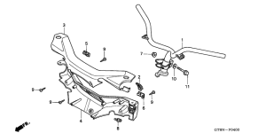 PK50 Handle pipe / handle cover