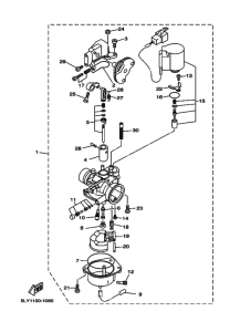 YJ50R YJ50RAR Carburetor assy