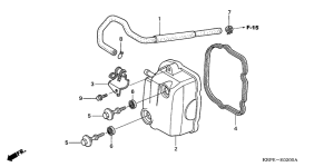 SCV100 Крышка головки цилиндров
