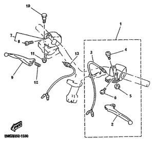 CY50R Grupo conmutadores con manetas