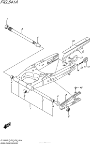 DL1000 (ABS) Rear Swingingarm