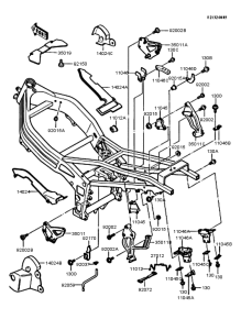 ZX400 Короб для АКБ