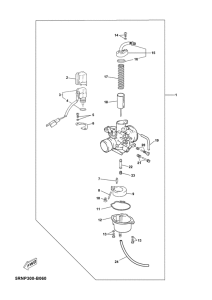 YN50 Карбюратор