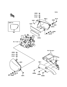 EJ800 Боковые обтекатели