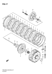 RM-Z250 Бендикс