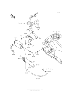 KLE650 Fuel Evaporative System (Ca)