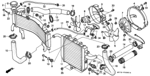 NR750 Радиатор