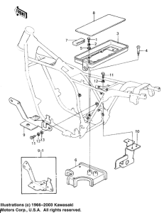  Battery case / electro bracket