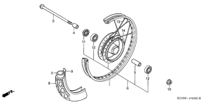 CG125 Transom + tube
